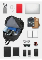 حقيبة ظهر كبيرة السعة للتخييم والتنزه في الهواء الطلق، حقيبة ظهر متعددة الوظائف للجنسين للسفر والتنزه والريا