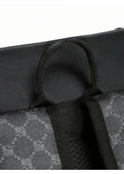 ceionkeust Men s Casual Backpack Fashion Flip Cover Lightweight Portable Suitable For Travel Camping Hiking School And Student Campus Youth School Backpack Fashion Men s Bags Water Repellent Business