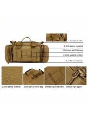 NYXIA حقيبة كتف مقاومة للماء متعددة الاستخدامات، حقيبة صدر محمولة للخارج، حقيبة دراجة، حقيبة خصر من النايلون عا