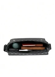 Simple Basic Crossbody Bag Fashion Business Commuter Travel Portable Shoulder Bag Sling Bag Youth Student Satchel Bag Crossbody Bag Graduation Gifts Multi Functional Bag Students Fall Messenger Bag St