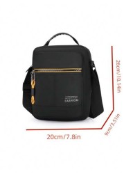 Crossbody Bag Men s Shoulder Bag Casual Backpack Waterproof Oxford Cloth Bag Travel Business Shoulder Bag Small Bag Canvas Men s Bag