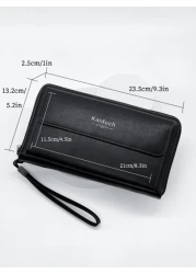 HOVI'S محفظة يومية ذات سعة كبيرة متعددة الوظائف للسفر والتنقل اليومي للرجال، هدية مناسبة للعطلات