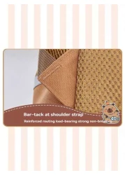 1 Pc Boys Girls Fashion Cartoon Cute Student Links Closed Lightweight Spine Protection Large Capacity Duffel Bag Daily Use