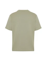  Collection تي شيرت قطني مطبوع بالنعناع كبير الحجم - TMNSS23TS00261