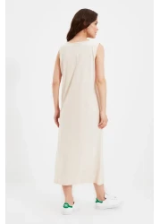  Modest Pack of 2 Black and Tan 100% Cotton Knitted Dress - TCTAW22UK0110