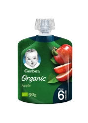 Gerber Organic Puree with Apple, 90g