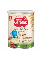 Nestle Cerelac Infant Cereal, Wheat and Date, from 8 Months, 400g