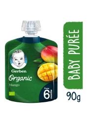 Gerber Organic Mango Puree, 90g
