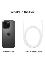 Apple iPhone 16 Pro 512GB 5G Black Titanium