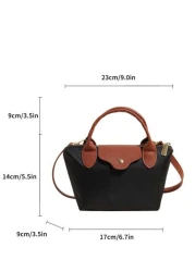 New Women Nylon Casual Tote Shoulder Bag Crossbody Dumpling Handbag