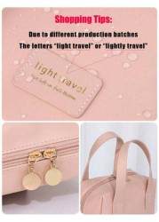 1pc Makeup Bag Cosmetic Bag Toiletry Bag Ladies Bag Portable Toiletry Kit Waterproof Makeup Bag Large Capacity Makeup Bag Cosmetic Travel Bag Multi Functional Travel Organizer Clutch Cosmetic Storage