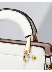 حقيبة كتف عصرية وحقيبة كروس بدي صغيرة بزخارف حرف PLANEE ومحفظة نقود بتصميم القط اللطيف، للنساء