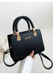 New Women s PU Leather Shoulder Bag Adjustable Strap Mini Handbag Clutch Bag Minimalist Classic Funky Leather Small Bag Square Bag Suitable For Women Travel Work Party Holiday