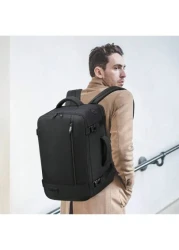 EZUOLA 40x20x25 Cm Handbag Luggage Lightweight Waterproof Travel Bag With Laptop Compartment Suitable For Men Women Students Business People School Gym Travel Business Black And Blue Holiday Essential