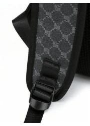 ceionkeust Men s Casual Backpack Fashion Flip Cover Lightweight Portable Suitable For Travel Camping Hiking School And Student Campus Youth School Backpack Fashion Men s Bags Water Repellent Business