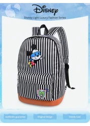 Disney Disney Genuine Authorized Mickey Mouse Stripe Lightweight Backpack