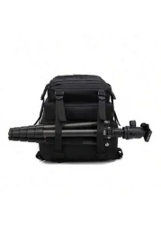 Outdoor Camping Hiking Backpack Summer Travel Bag Laptop Backpack Black Backpack Vintage Sports Bag Large Capacity Multi Function Portable Travel Vacation Gym Fitness Bag Oxford Fabric Minimalist Casu