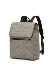 حقيبة ظهر للرجال سعة كبيرة بتصميم زهري كلاسيكي لحمل حاسوب 15.6 بوصة، حقيبة ظهر كاجوال للسفر والمدرسة والمكتب، ه