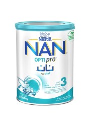نستله نان أوبتي برو 3 حليب للنمو من عمر 1 إلى 3 سنوات مع 2'FL وBL بروبيوتيك 800 غرام
