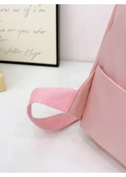 Disney حقيبة ظهر ديزني واحدة، حقيبة طالب ستيتش، حقيبة تخزين بنمط كرتوني خفيفة الوزن، حقيبة ظهر صغيرة بسوستة إغلا