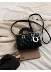 New European And American Style Embroidered Strap Charm Handbag Shoulder Bag Phone Crossbody Purse